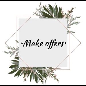 feel free to make an offers!! (please do)✨